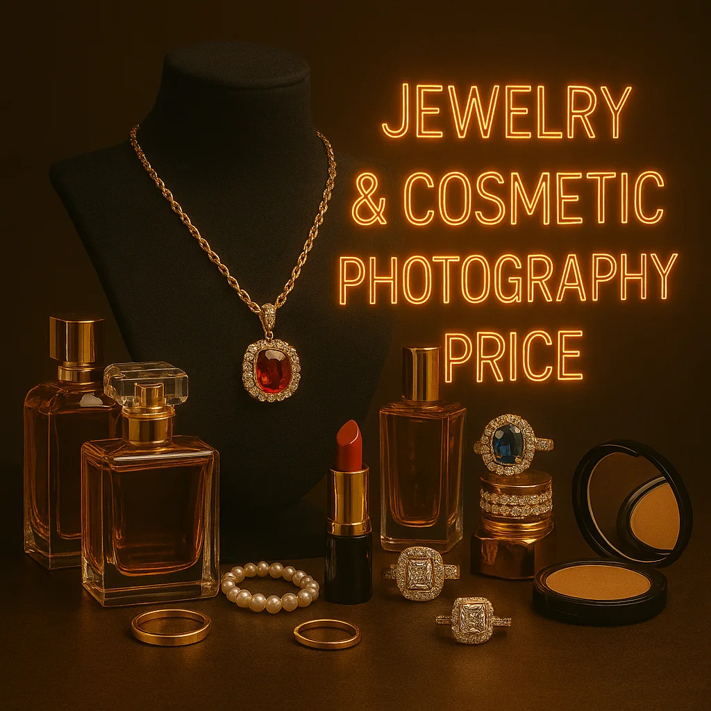 قیمت عکاسی جواهر و لوازم آرایشی